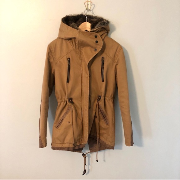 Forever 21 Jackets & Blazers - Forever 21 Utility Fur Lined Coat